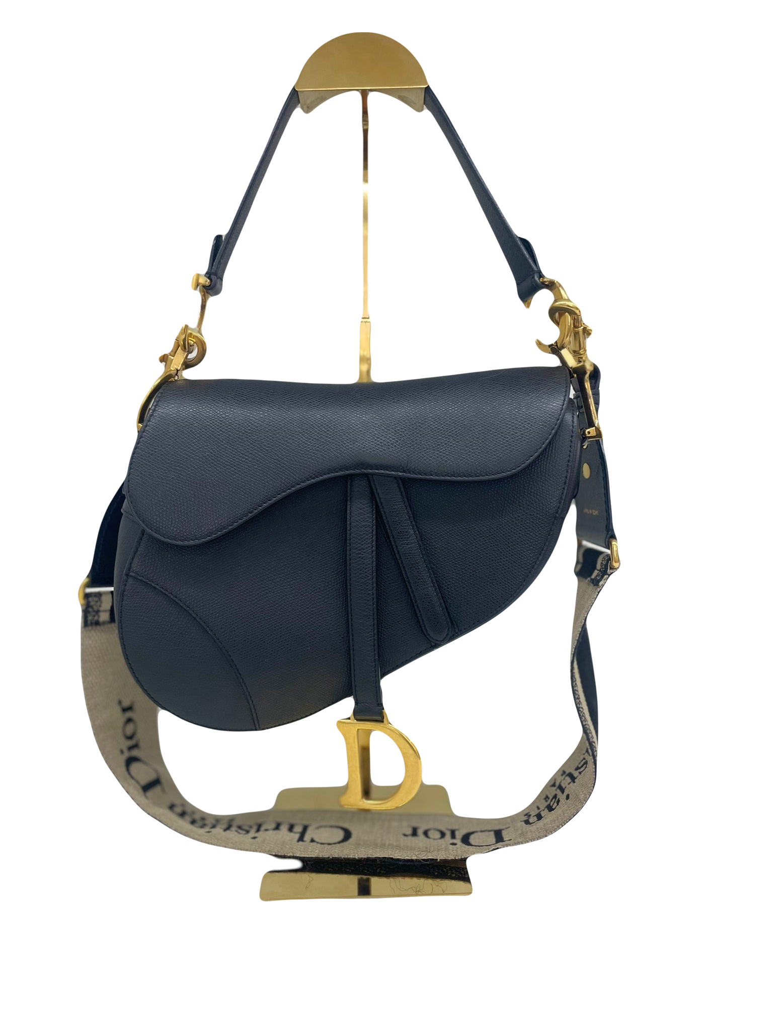 Dior Saddle Bag Medium Black PH Luxury Consignment