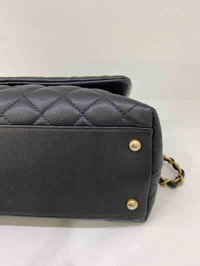 Chanel Coco Handle Black Caviar GHW