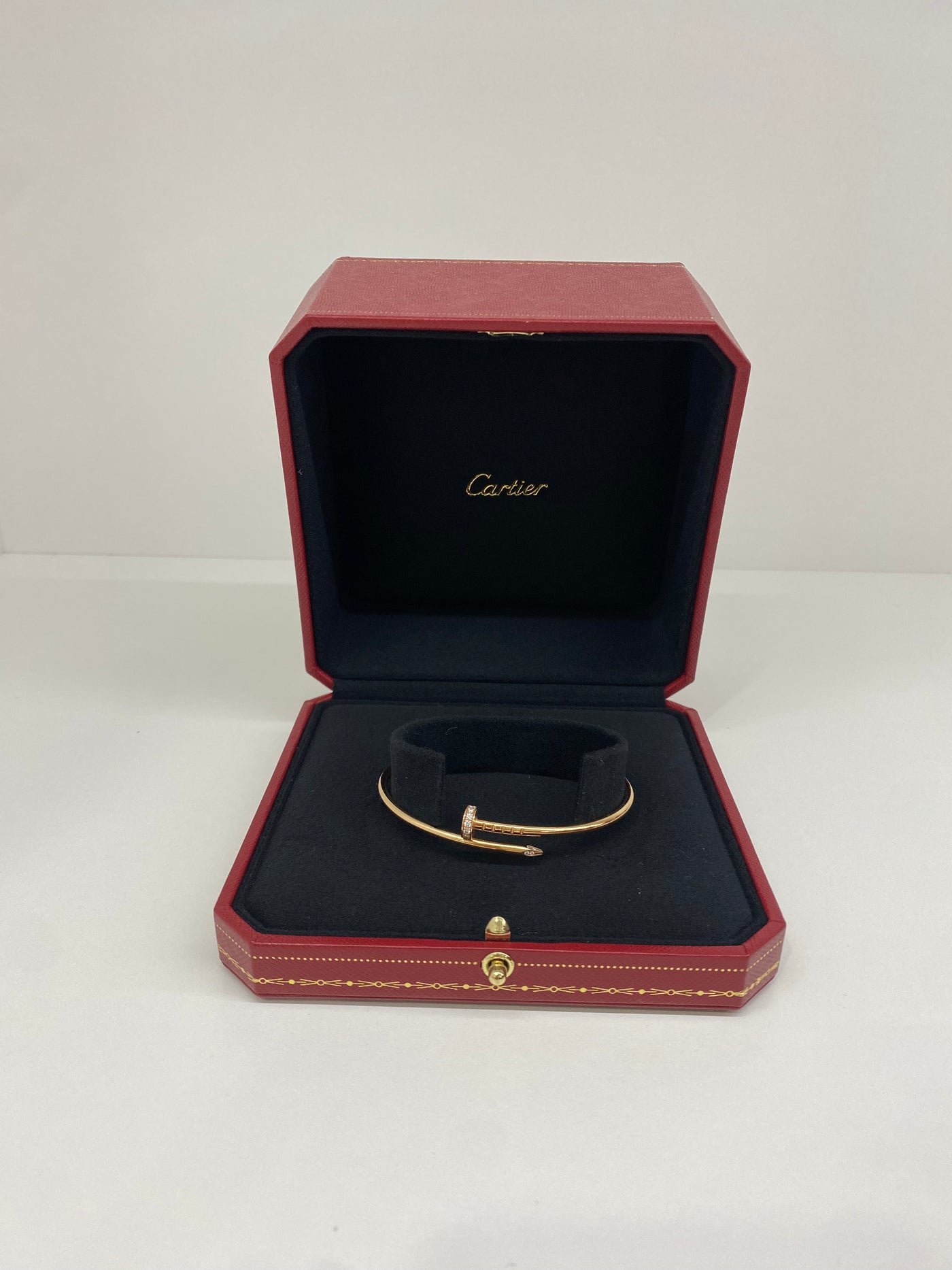 Cartier Juste Un Clou Rose Gold Small Diamonds - size 17
