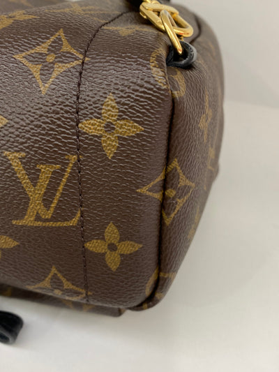 Louis Vuitton Mini Palm Springs Backpack Monogram