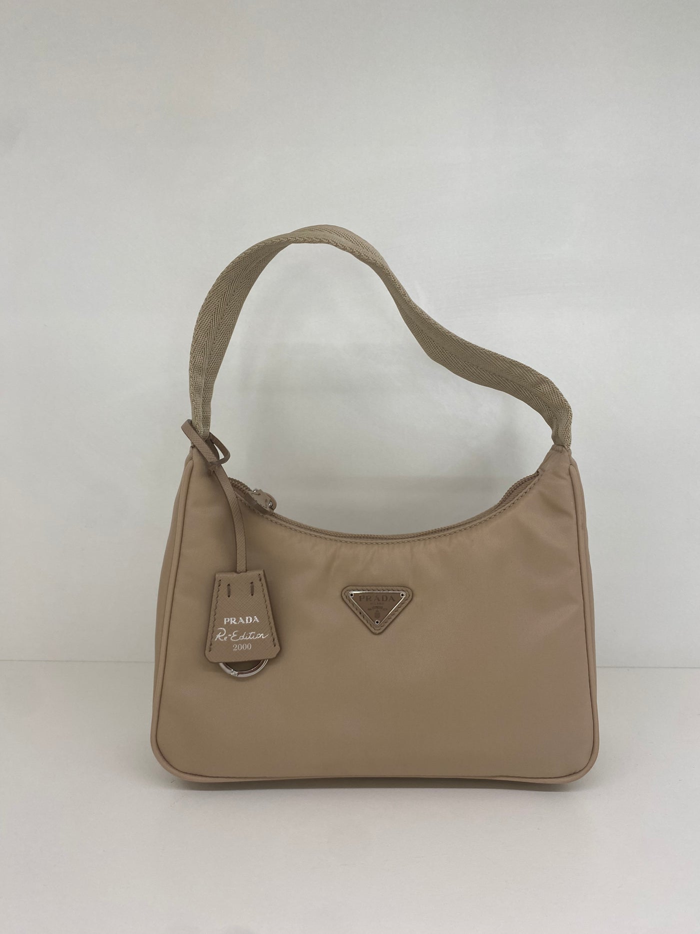 Prada Nylon Bag Beige