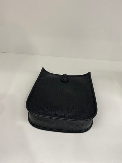 Hermes Mini Evelyne Black GHW
