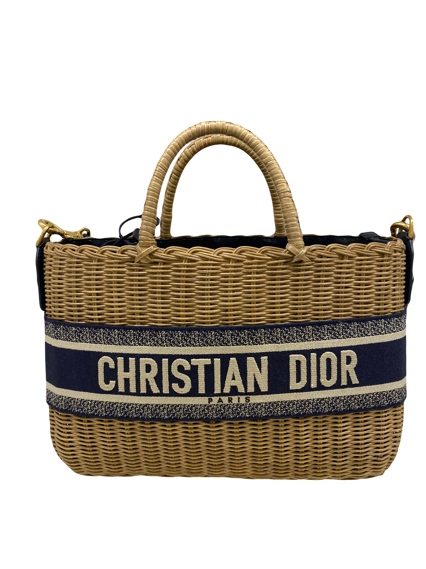 Christian Dior Wicker Bag