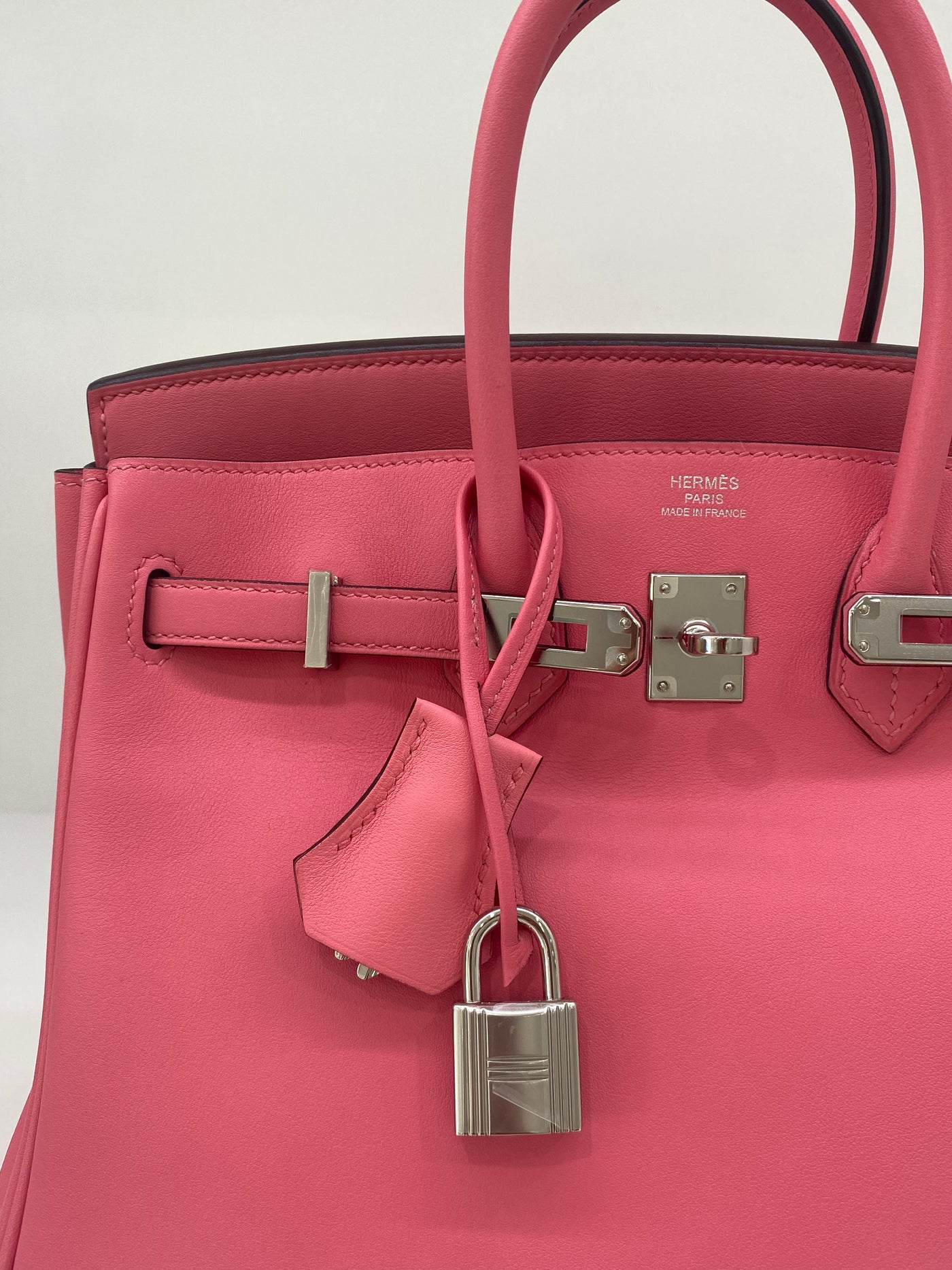 Hermes Birkin 25 Rose Azalee PHW