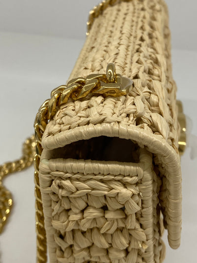 Celine Raffia Mini Trimophe