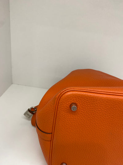 Hermes Picotin 22 Orange Poppy PHW