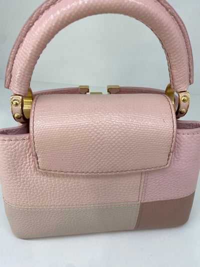 Louis Vuitton Mini Capucine BB Pink Patches