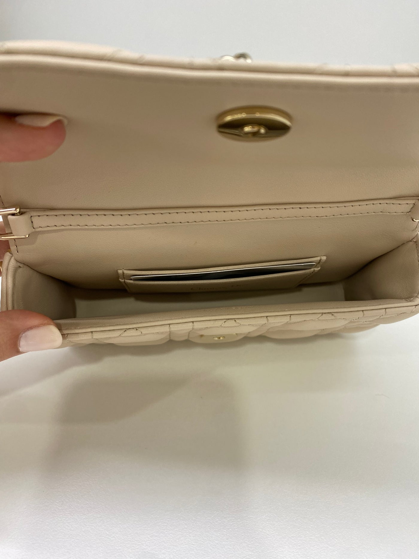 Dior My Dior Talk Phone Pouch Beige
