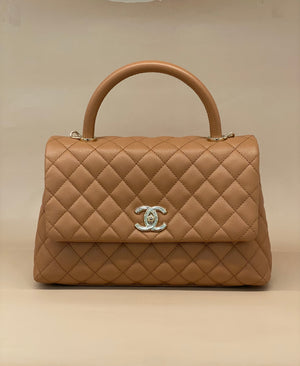 Chanel Coco Handle Medium Caramel GHW