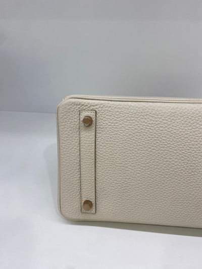 Hermes Birkin 30 Craie GHW