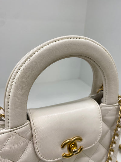 Chanel Kelly Cream GHW