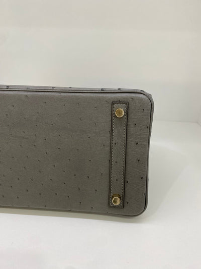 Hermes Birkin 30 Ostrich GHW