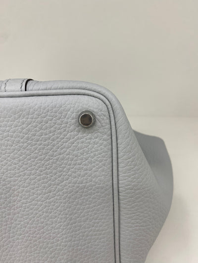 Hermes Picotin 18 Togo Bleu Pale PHW