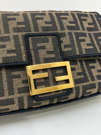 Fendi Baguette Monogram FF GHW