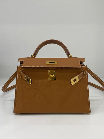 Hermes Mini Kelly Gold GHW