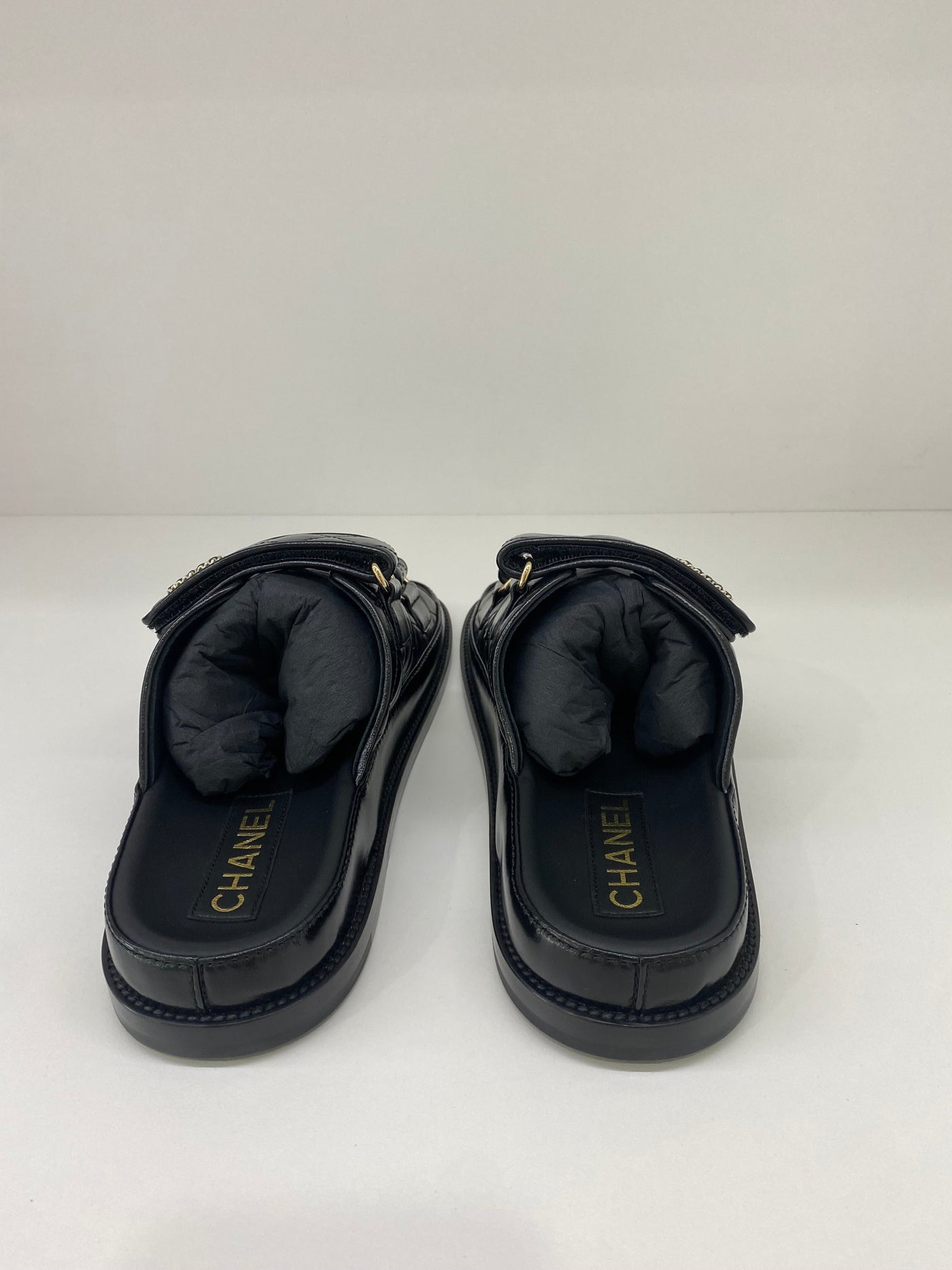 Copy of Chanel Dad Sandal Slide Black 41.5