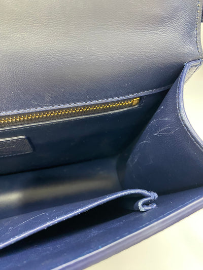 Dior Montaigne 30 Navy Matte Hardware