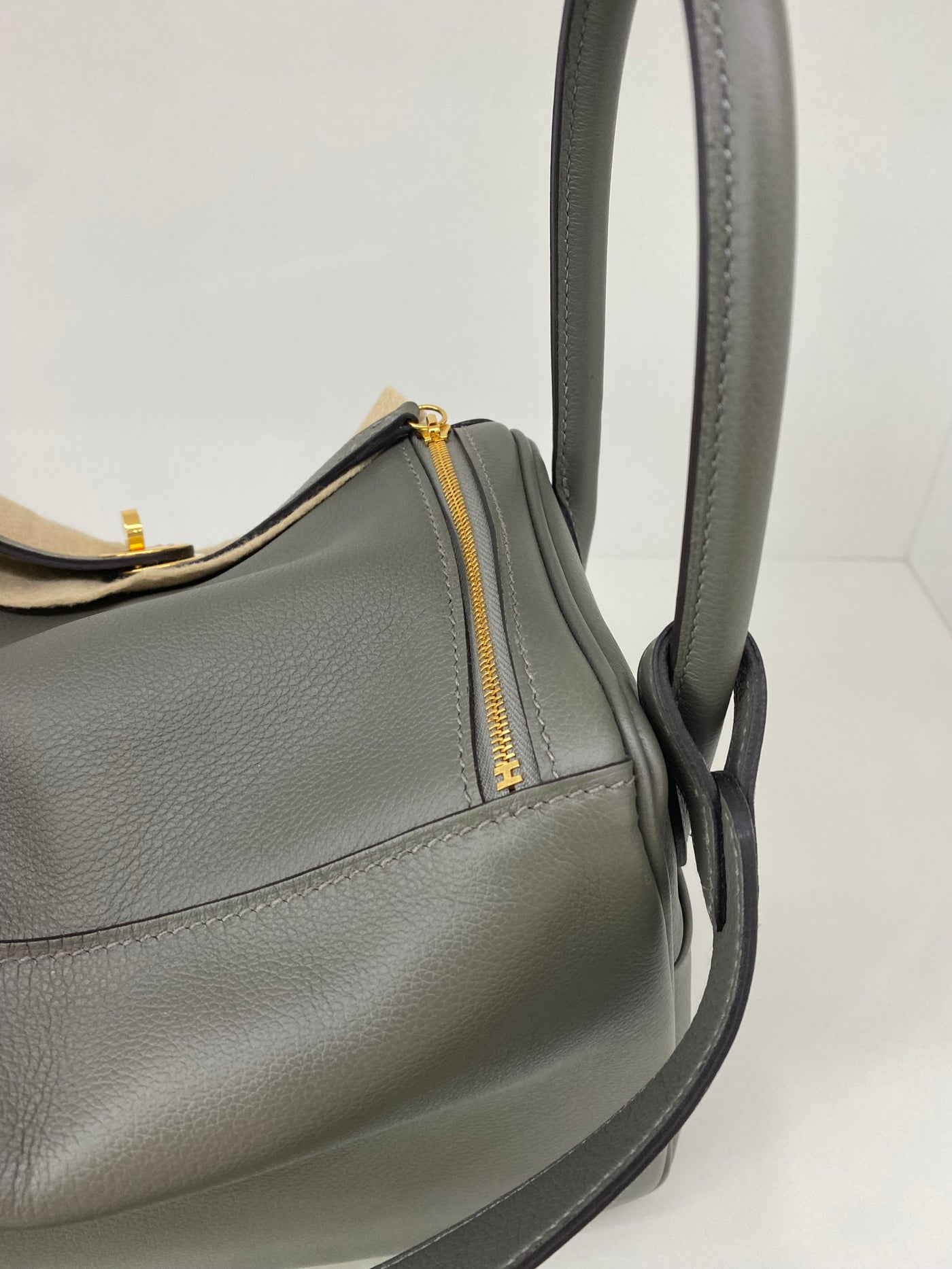 Hermes Lindy 26 Gris Meyer GHW