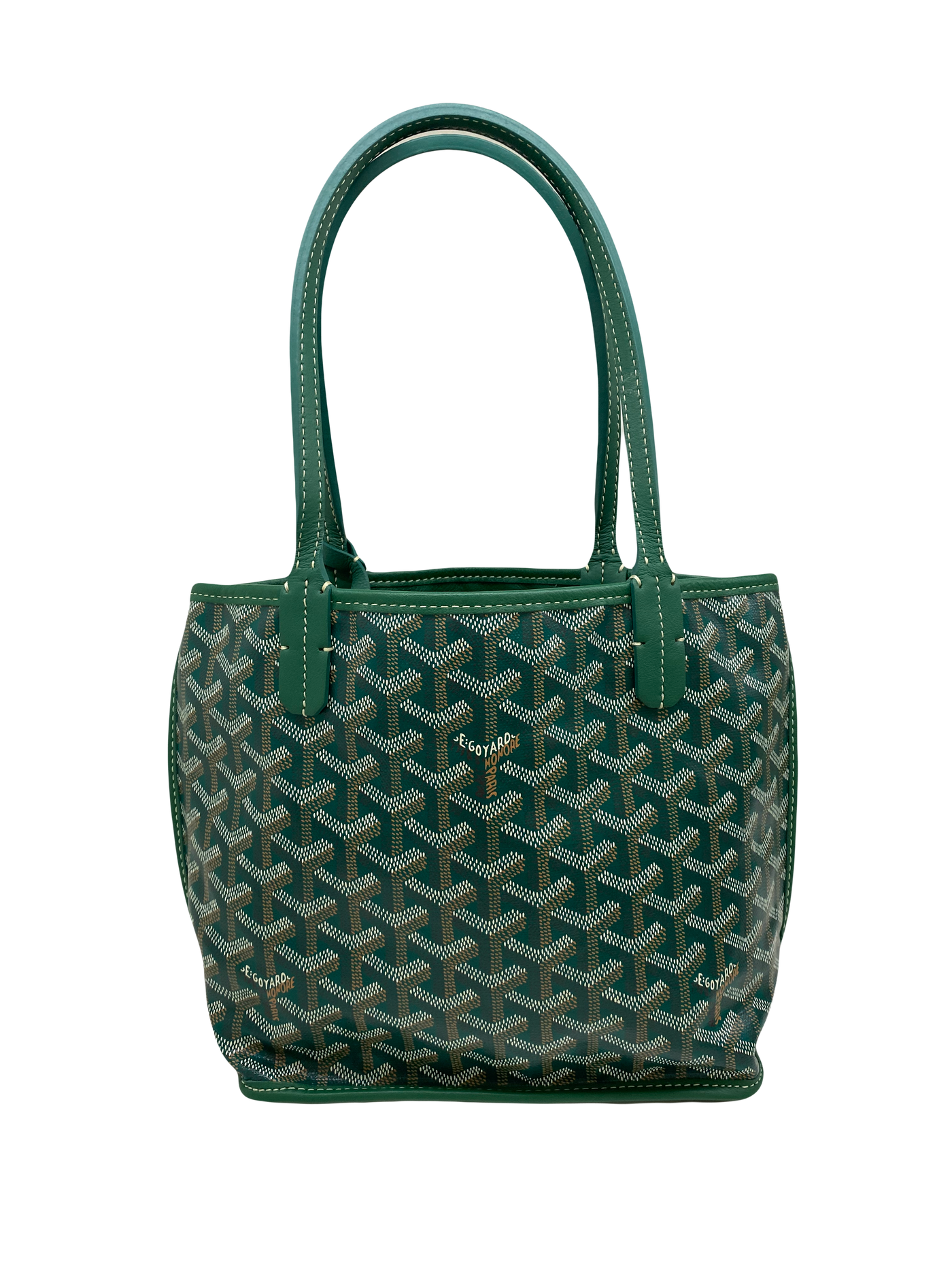 Goyard mini anjou - green