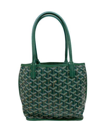 Goyard mini anjou - green