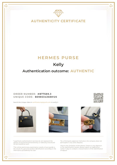 Hermès Kelly 25 Sellier Noir GHW