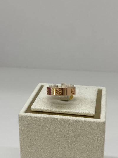 Cartier Love Ring Rose Gold Size 57