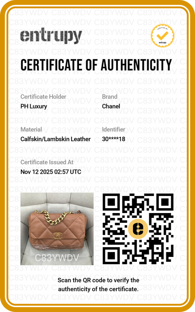 Chanel 19 Caramel Medium