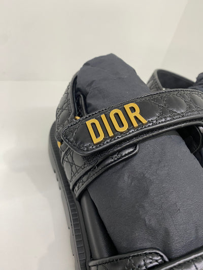Dior Dioract Sandal Black Size 40.5
