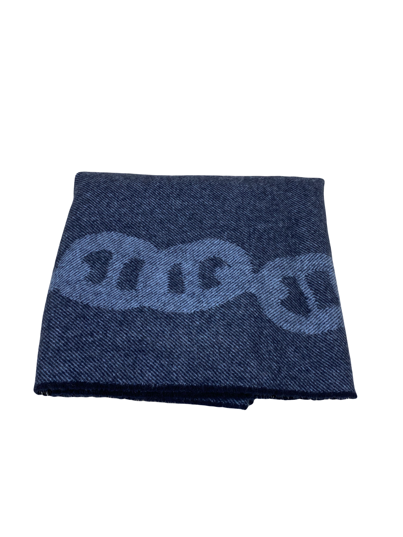 Hermes Cashmere Scarf Navy