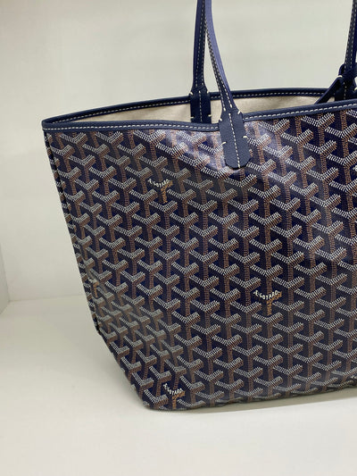 Goyard St Louis Tote Navy Blue