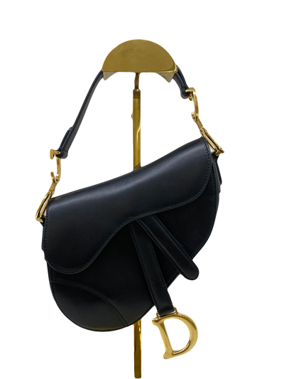 Christian Dior Mini Saddle bag black