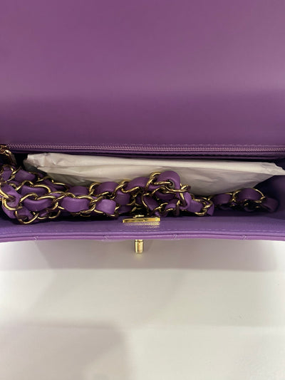 Chanel Classic Flap Mini Purple