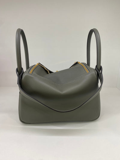 Hermes Lindy 26 Gris Meyer GHW