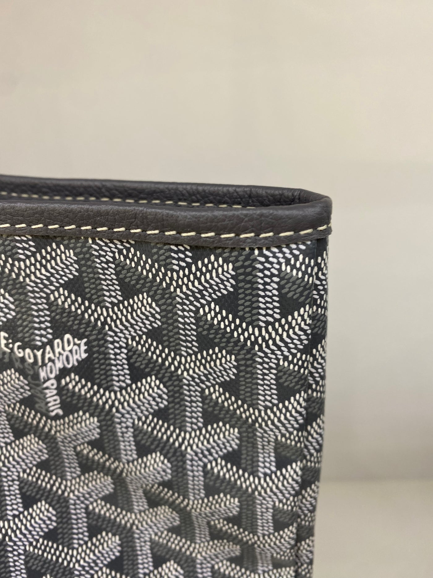 Goyard St Louis Tote PM Grey