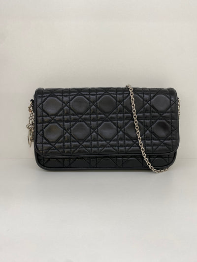 Dior Wallet On Chain Black SHW