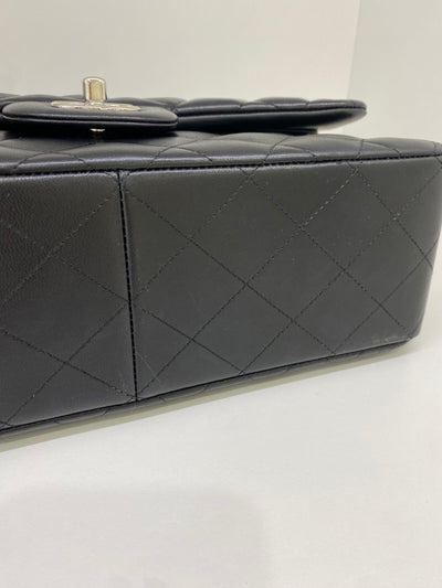 Chanel Classic Flap Jumbo Black Lambskin SHW