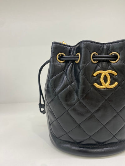 Chanel Bucket Bag Black GHW
