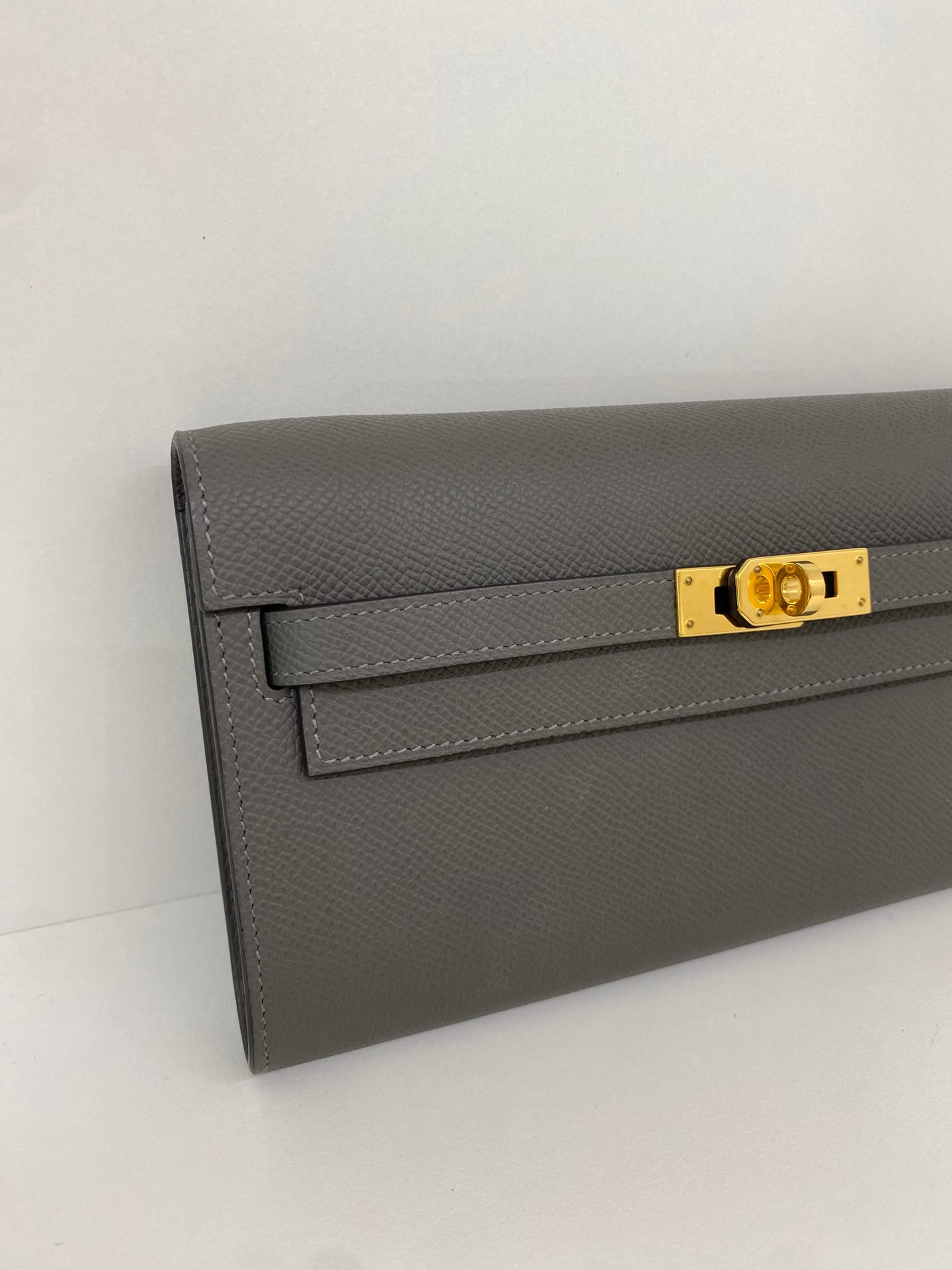 Hermès Kelly To Go Epsom Gris Meyer GHW