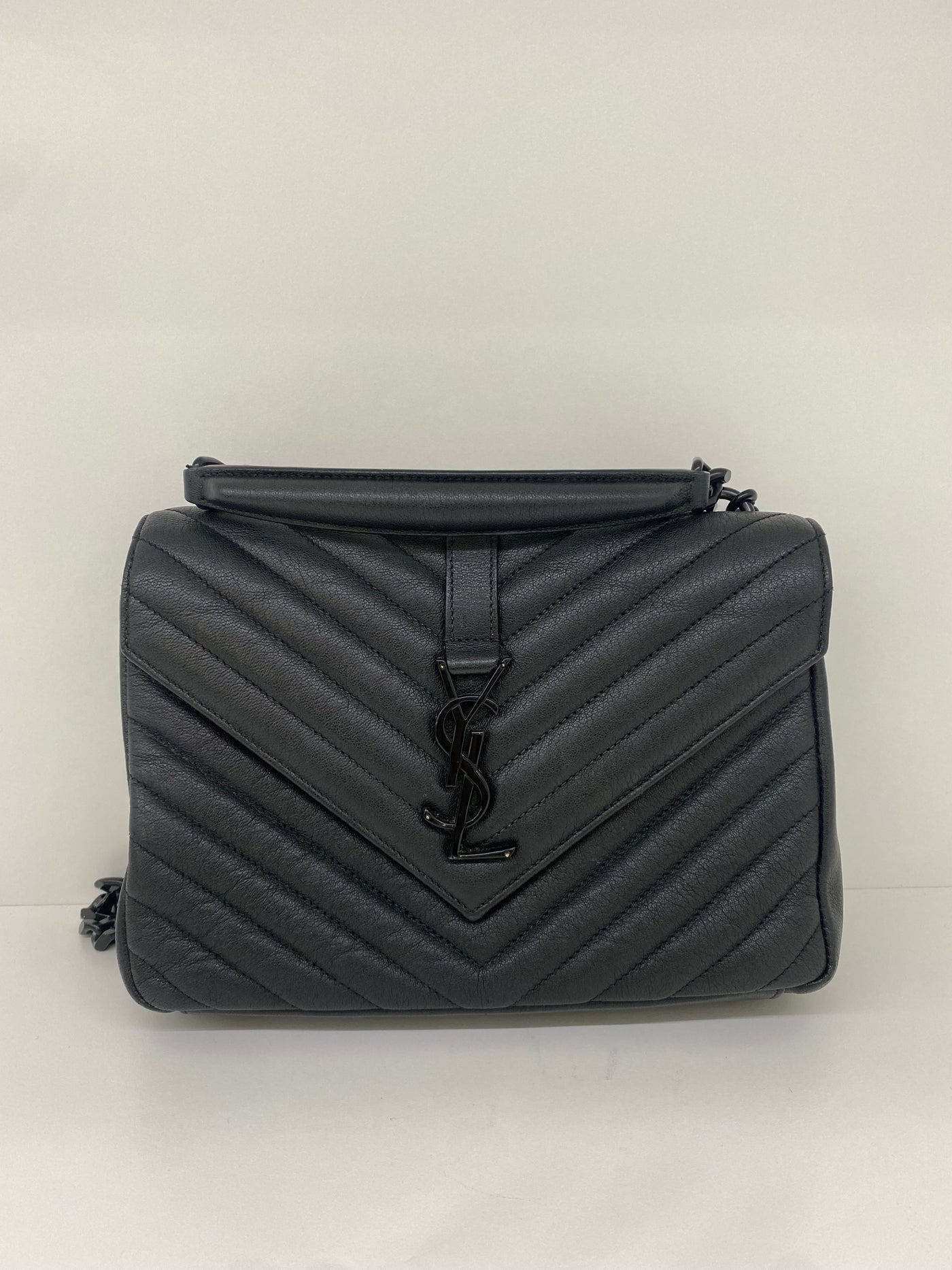 Saint Laurent College Medium Quilted BHW