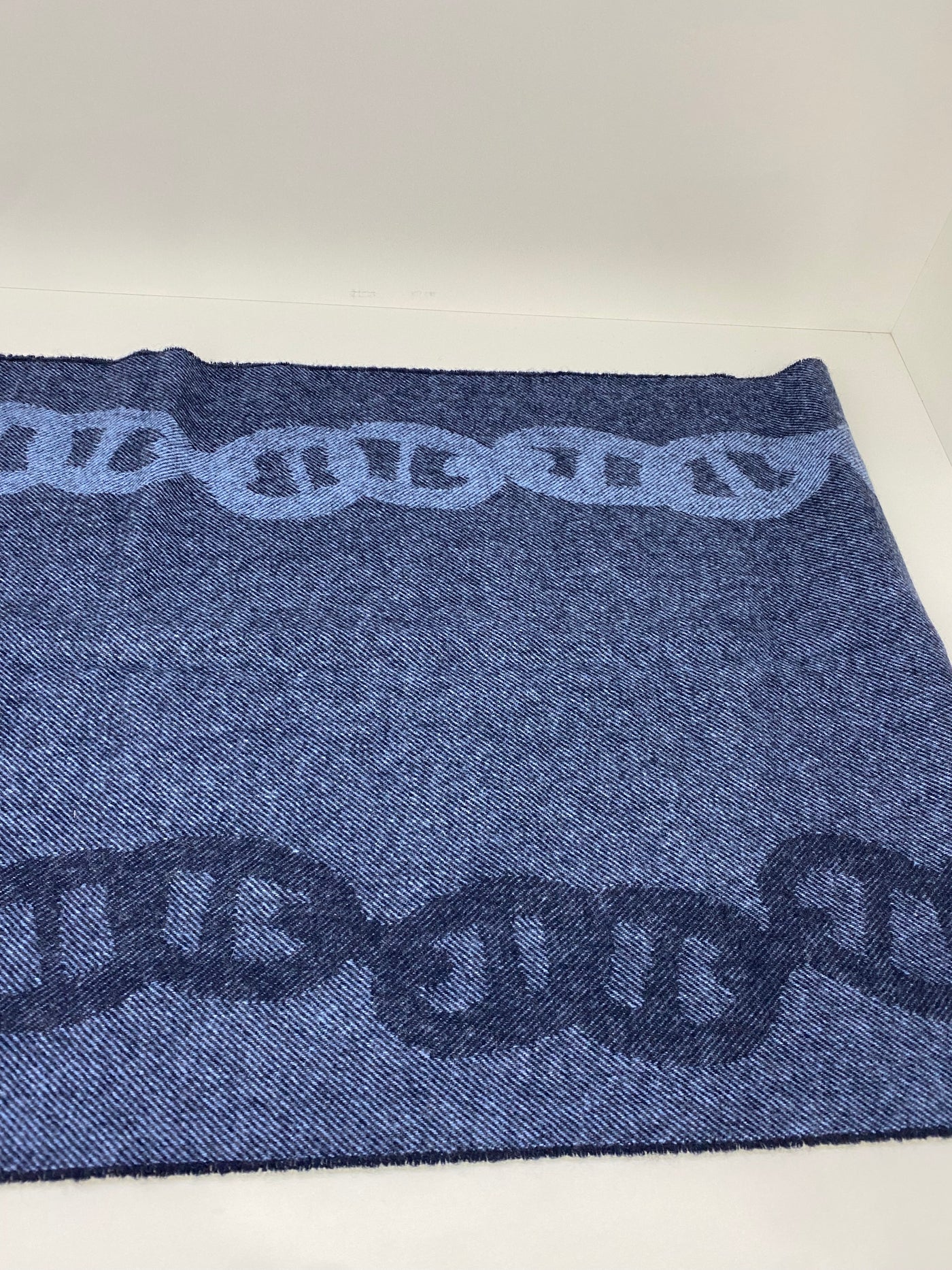 Hermes Cashmere Scarf Navy
