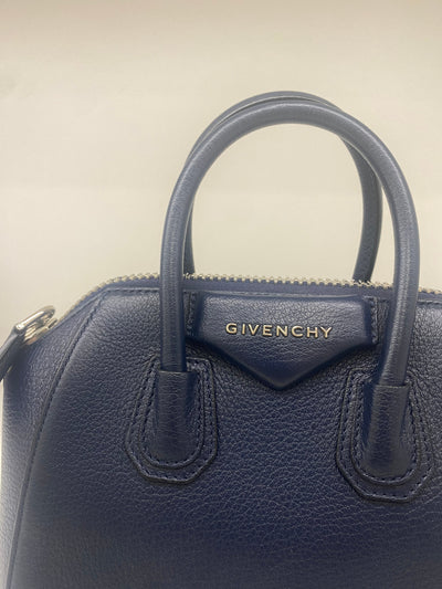 Givenchy Mini Antigona - Navy