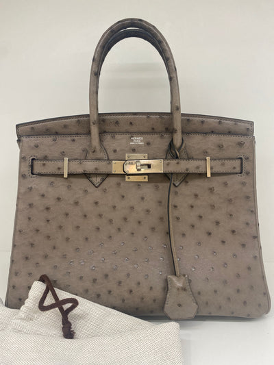 Hermes Birkin 30 - Gris Tourtelle PHW 2010