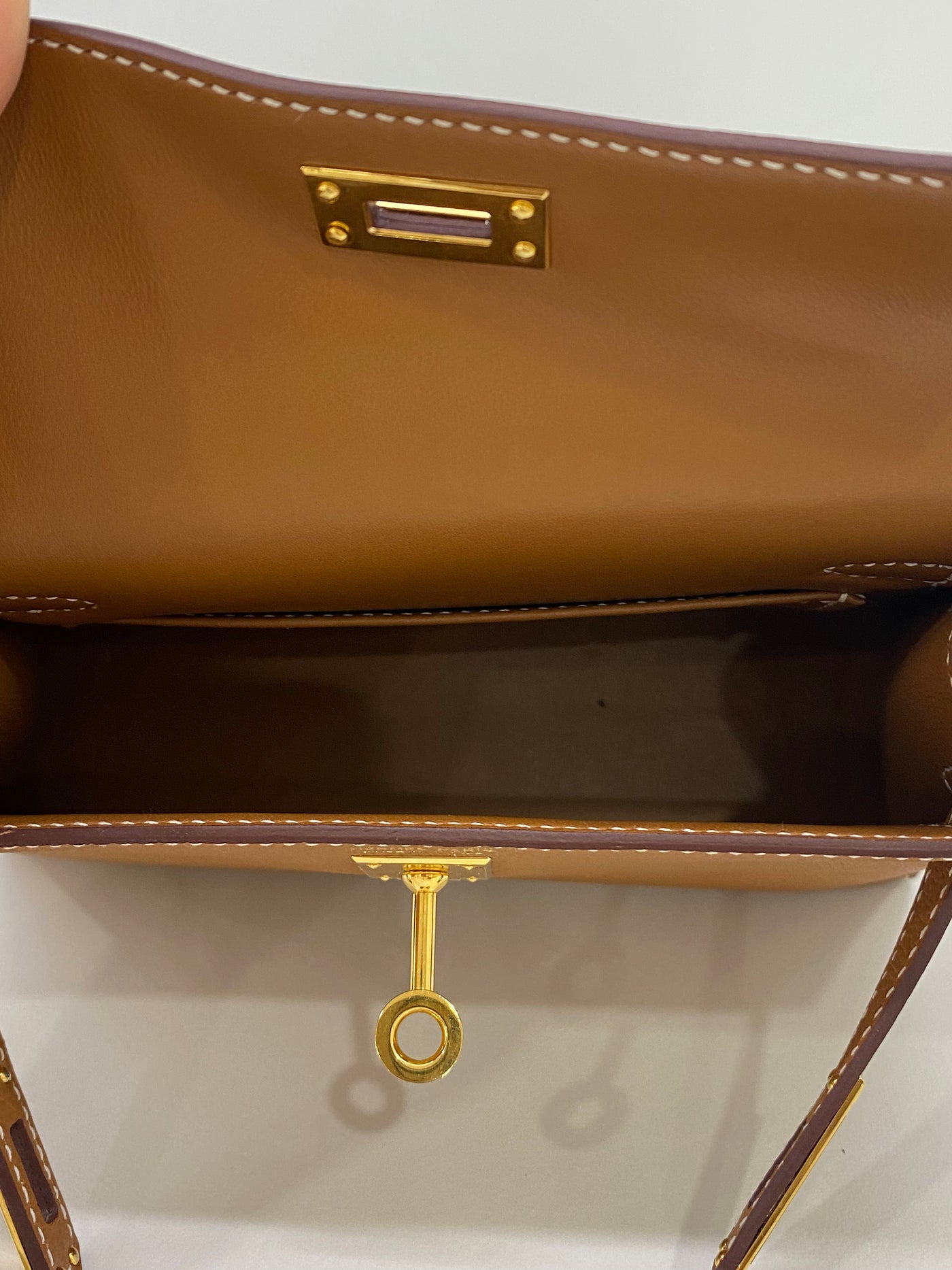 Hermes Mini Kelly Gold GHW