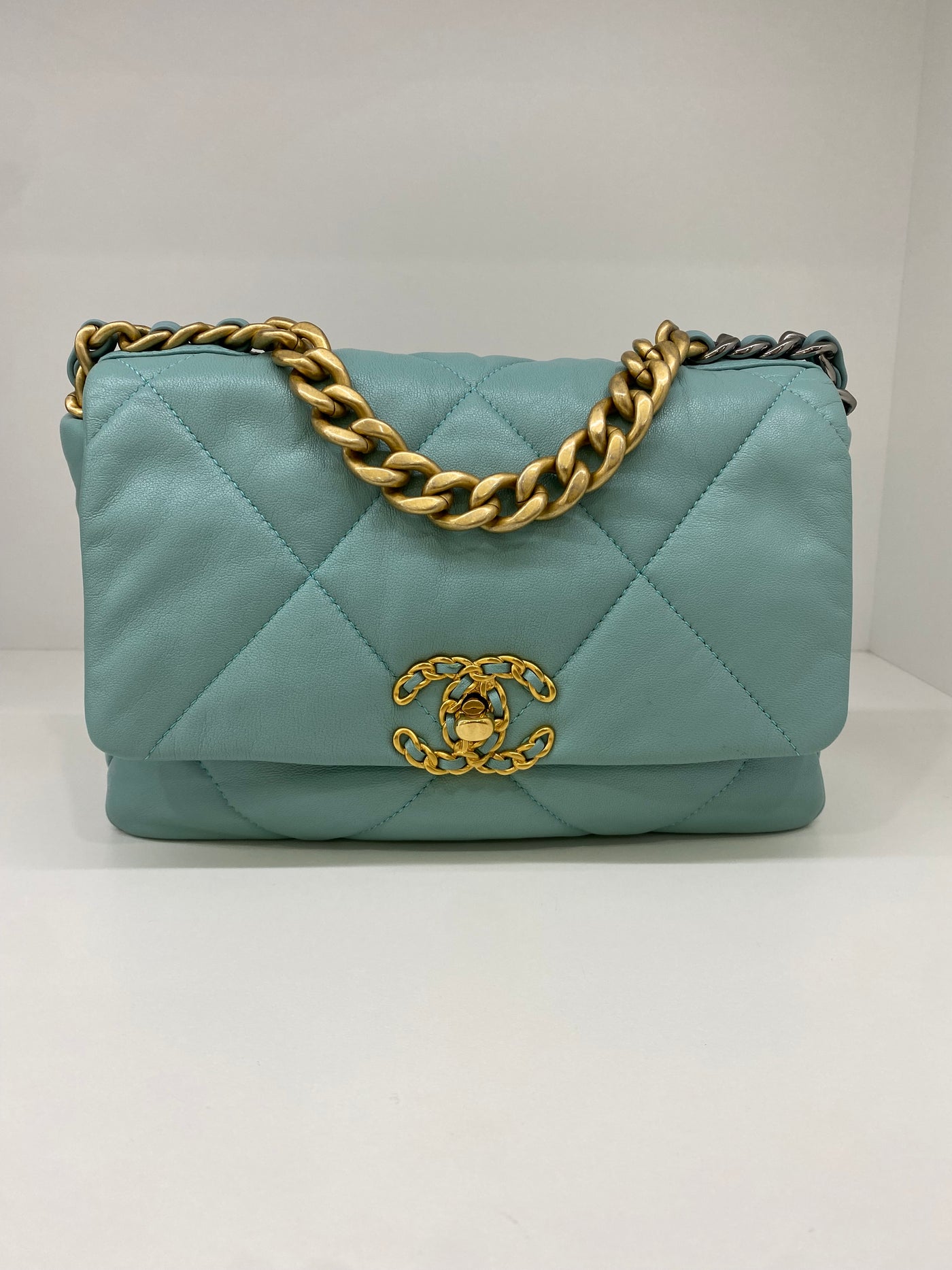 Chanel 19 Small Baby Blue