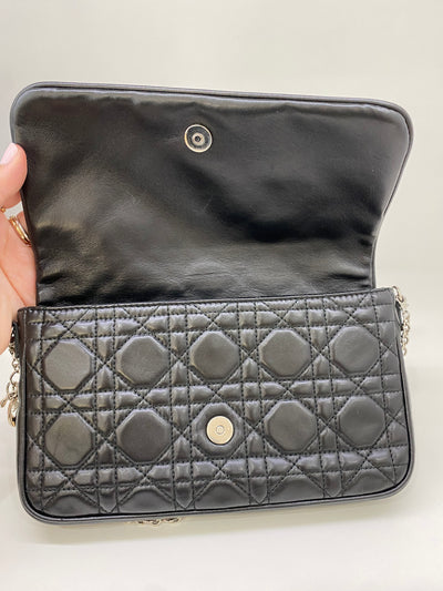 Dior Wallet On Chain Black SHW