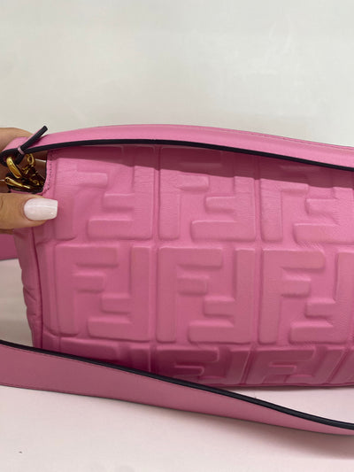 Fendi Baguette Pink GHW
