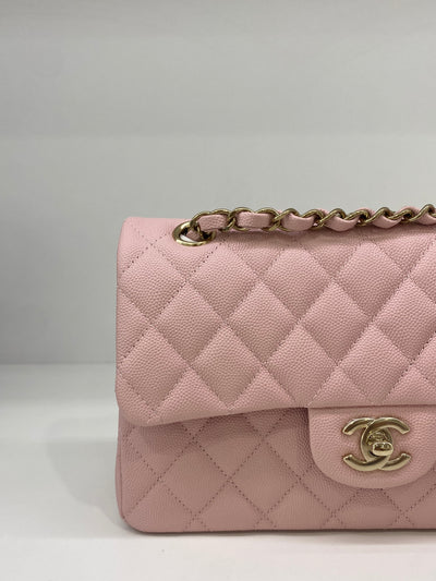 Chanel Classic Flap Small Soft Pink CGHW