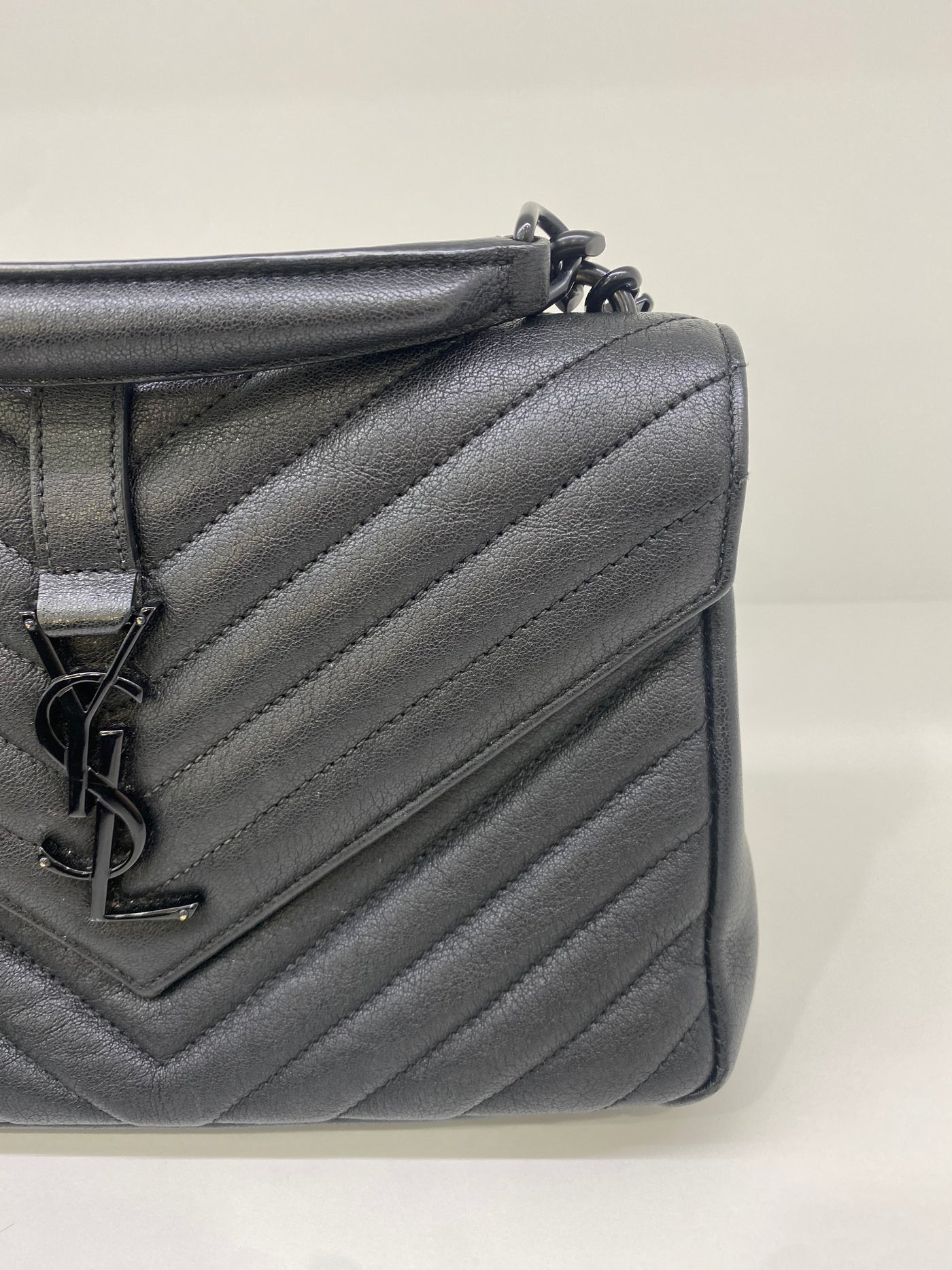 Saint Laurent College Medium Quilted BHW