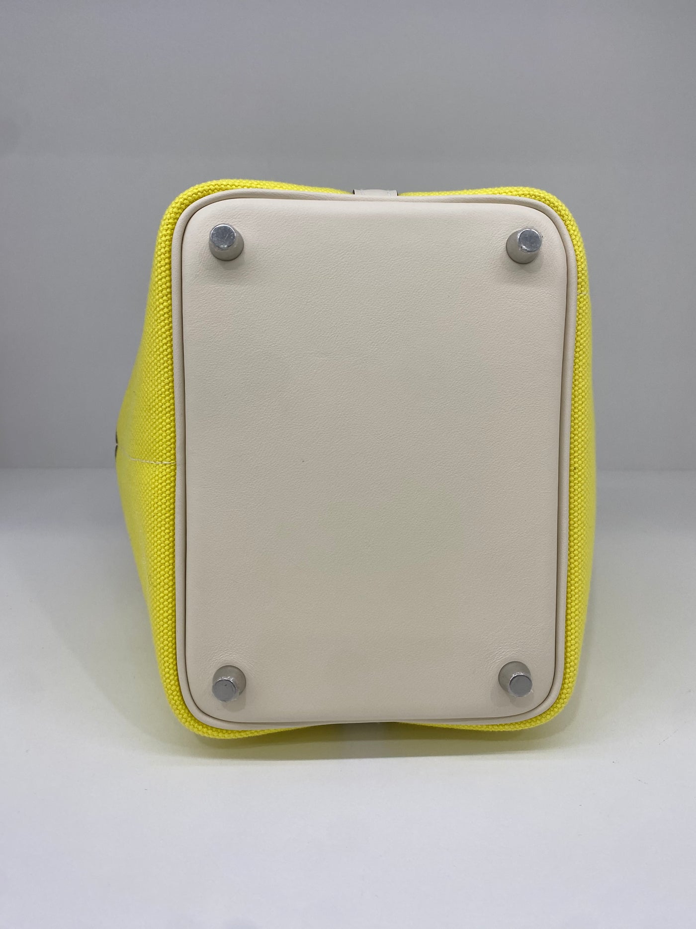 Hermes Picotin 18 Cargo Jaune Citron/Nata