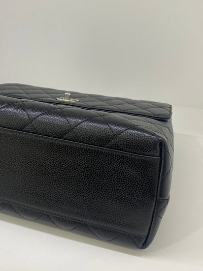 Chanel Kelly Caviar Black Large Vintage